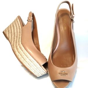 Coach Ferry Wedge Sandals